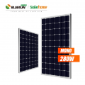 Панель солнечных батарей Bluesun Mono 60 ячеек серии 270W 275Watt 280Wp 285W Солнечный модуль