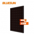 Склад Bluesun Europe Tax Free солнечная панель320 ватт полностью черная монохромная 320 Вт полностью черная кремниевая солнечная панель