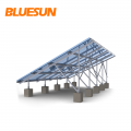 Система кронштейнов для установки солнечных батарей на плоской крыше