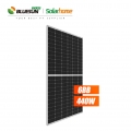 BluesunВысокоэффективный солнечный модуль 144cell Half Cut Perc Solar Panel 440Watt 440W Black PV Module 440Wp Paneles Solares