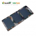Гибкая тонкопленочная солнечная панель Bluesun, черная галька, гибкая бумага для солнечных батарей, легко чистится