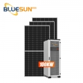 Солнечная система хранения энергии Bluesun Батарея 10кВт 12кВт 30кВт 50кВт 100кВт Коммерческая солнечная система 100кВА 100кВт Гибридная автономная солнечная энергия