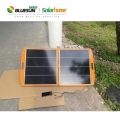 Блюсан складывая инвертор заряжателя комплектов солнечной панели на открытом воздухе с регулятором ПМВ