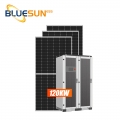 Гибридная солнечная система мощностью 120 кВт с системой хранения