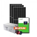 Автономная система солнечной энергии Bluesun 5KW 10KW Домашнее Бесперебойное электроснабжение для сельских районов Остров