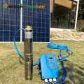 Bluesun Новые поступления AC DC погружной солнечный водяной насос 110V 2HP 3HP 5HP Солнечный водяной насос