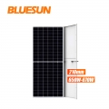 Bluesun High Power 210мм 650Вт 660Вт 670Вт Солнечная панель полуэлементная панель солнечных батарей Perc