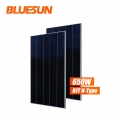 солнечная панель bluesun HJT n-типа 650 Вт 640 Вт солнечная панель 650 Вт 650 Вт
