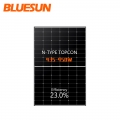Bluesun высокоэффективная черная рамка pv солнечная панель 450 ватт струйный n-тип 450 Вт моно черепица солнечные панели цена