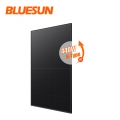 Высокоэффективная полностью черная фотоэлектрическая солнечная панель Bluesun 440 Вт, реактивная струя n-типа, 450 Вт, моно черепичная солнечная панель, цена