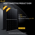 Высокоэффективная полностью черная фотоэлектрическая солнечная панель Bluesun 440 Вт, реактивная струя n-типа, 450 Вт, моно черепичная солнечная панель, цена