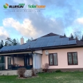 bluesun 15kw литиевая батарея гибридная солнечная система для хранения энергии для дома
