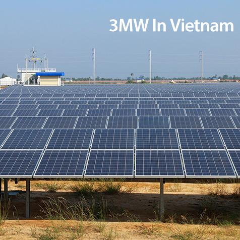  Солнечная электростанция 3 МВт во Вьетнаме