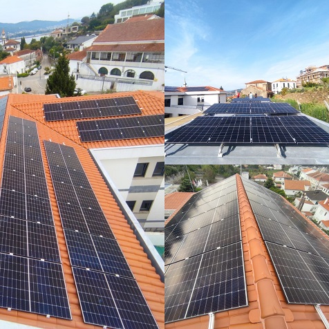 Bluesun 60 кВт на солнечной системе в Португалии
    