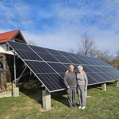 Солнечная система Bluesun мощностью 10 кВт в Болгарии
    
