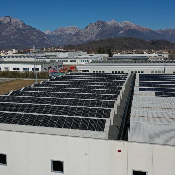 Bluesun 120KW On Grid Solar Project в Италии
