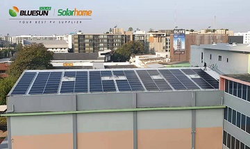 Проекты солнечных батарей Bluesun мощностью 100 кВт в Таиланде