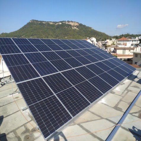 Солнечная система Bluesun 17 кВт в Греции
