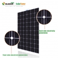 Панель солнечных батарей высокой эффективности 320в Bluesun двусторонняя высокая эффективность 320 ватт двусторонние солнечные панели
