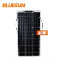 Bluesun лучшая гибкая солнечная панель 50 Вт 80 Вт 160 Вт ETFE моно панель солнечная гибкая