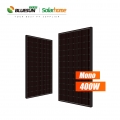 Панель солнечных батарей Bluesun полностью черная 400 Вт Моно панель солнечных батарей 400 Вт Солнечная панель