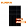 Bluesun горячая продажа Half Cell 310W Perc панель солнечных батарей 120 ячеек солнечная панель