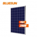 BLUESUN горячая продажа солнечная панель 280 Вт 290 Вт 300 Вт солнечная панель дешевая цена в наличии для продвижения по службе