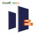 Горячая продажа поли Hanwha панель солнечных батарей 36v 340w 350w 355w для домашнего и промышленного использования