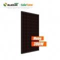Панель солнечных батарей моно 380В 380Ватт 380Вп 380 Вт модуля ПВ высокой эффективности Блусан черная