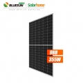 Моно солнечная панель Bluesun Perc 355W 355Watt Half Cell 355Wp Half Cut Monocrytalline Solar Panel PERC для продажи