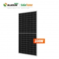 Производство солнечных батарей Bluesun 330 Вт 330 Вт Солнечная панель Perc Half Cell 330 Вт Фотоэлектрическая цена