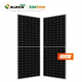 Прочная солнечная панель Bluesun 400 Вт 400 Вт Перк 158,75 мм солнечная батарея половинной вырезки