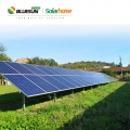 Солнечная электростанция мощностью 1 МВт, солнечная энергетическая ферма, подключенная к сети