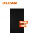 Солнечная панель Bluesun Eu Stock с галькой, полностью черная, 440 Вт, солнечная панель
