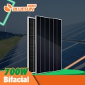 Bluesun новая высокоэффективная двусторонняя солнечная панель N-типа с монокристаллическими солнечными панелями мощностью 700 Вт
