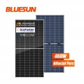 Сертификат UL Bluesun Двусторонняя солнечная панель BSM460M-72HBD Технология MBB 460 Вт Двойная стеклянная солнечная панель на складе в США
