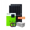 Автономная солнечная энергосистема мощностью 6 кВт с аккумулятором