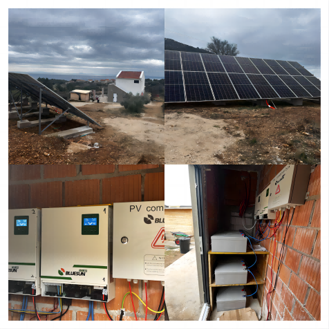 Автономная солнечная система Bluesun 10 кВт в Хорватии