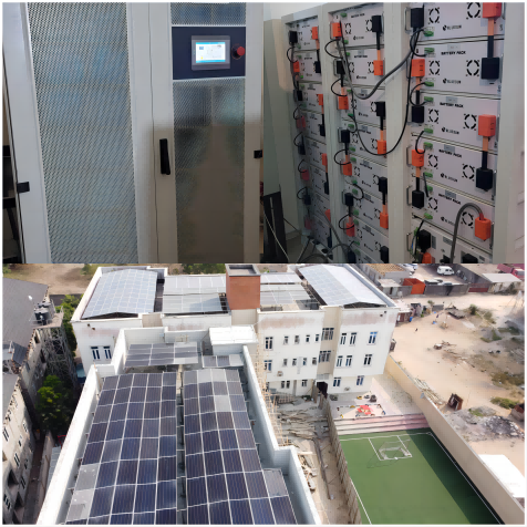 Гибридная солнечная система Bluesun мощностью 150 кВт в Нигерии