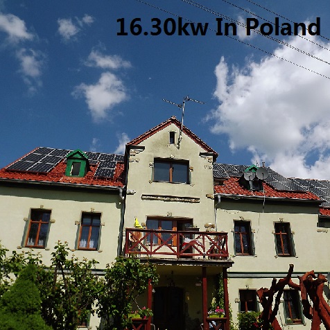 Бассейна 16.30 ЖК Солнечная система кВт в Польше