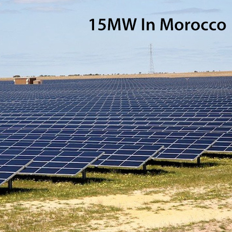 15 МВт солнечной электростанции в Марокко