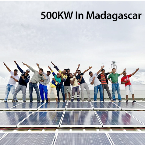500кВт от солнечной системы на Мадагаскаре