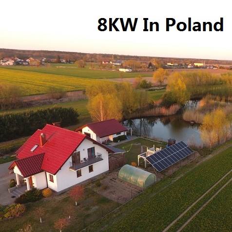 Солнечной системы кемпинг bluesun 8кВт в Польше