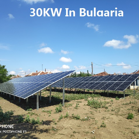  Bluesun . 30 кВт Солнечная система в Болгарии