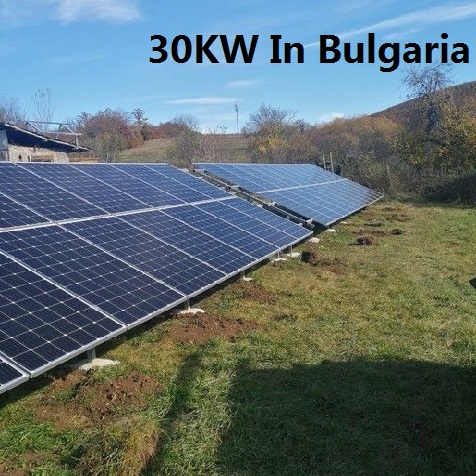  Bluesun 30кВт солнечная система в болгарии